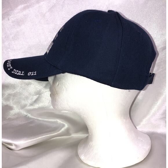 Hat We Don't Dial 911 Embroidered Firearm Bullet Holes 2nd Amendment - Picture 3 of 9